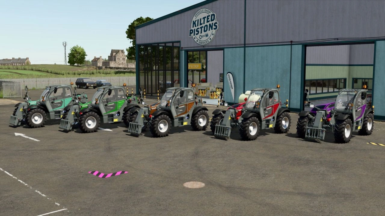 Трактор Kramer KT557 для Farming Simulator 25