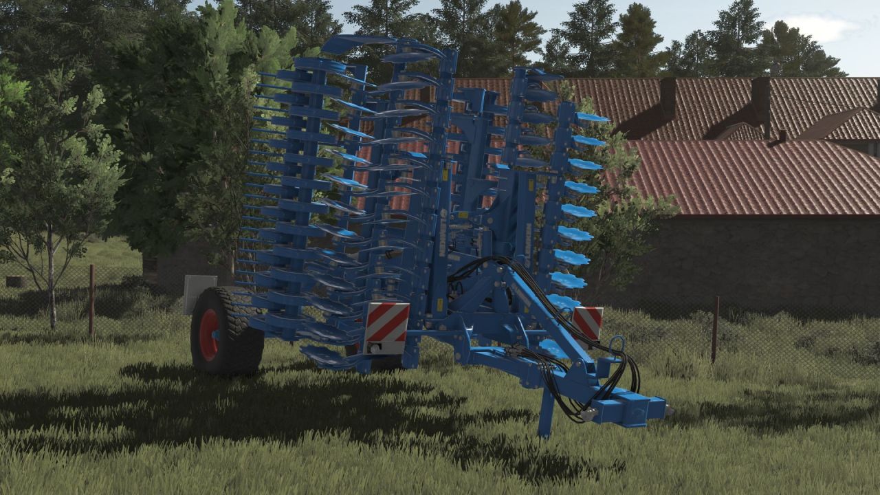 Effizienter Scheibenegge Lemken Heliodor 9/600 6 m für FS25
