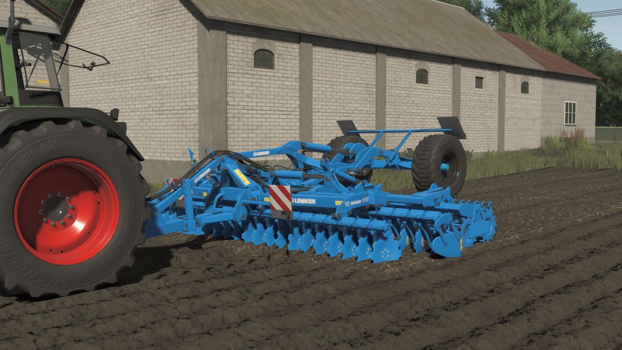 Ефективний Дисковий Культиватор Lemken Heliodor 9/600 6 м для FS25