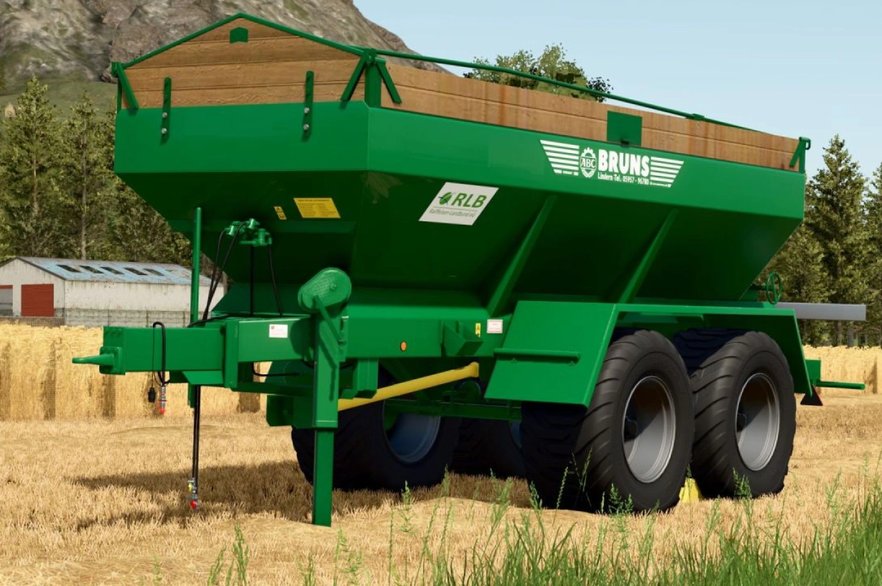 Розкидач гною Bruns MBA-22000 для Farming Simulator 25