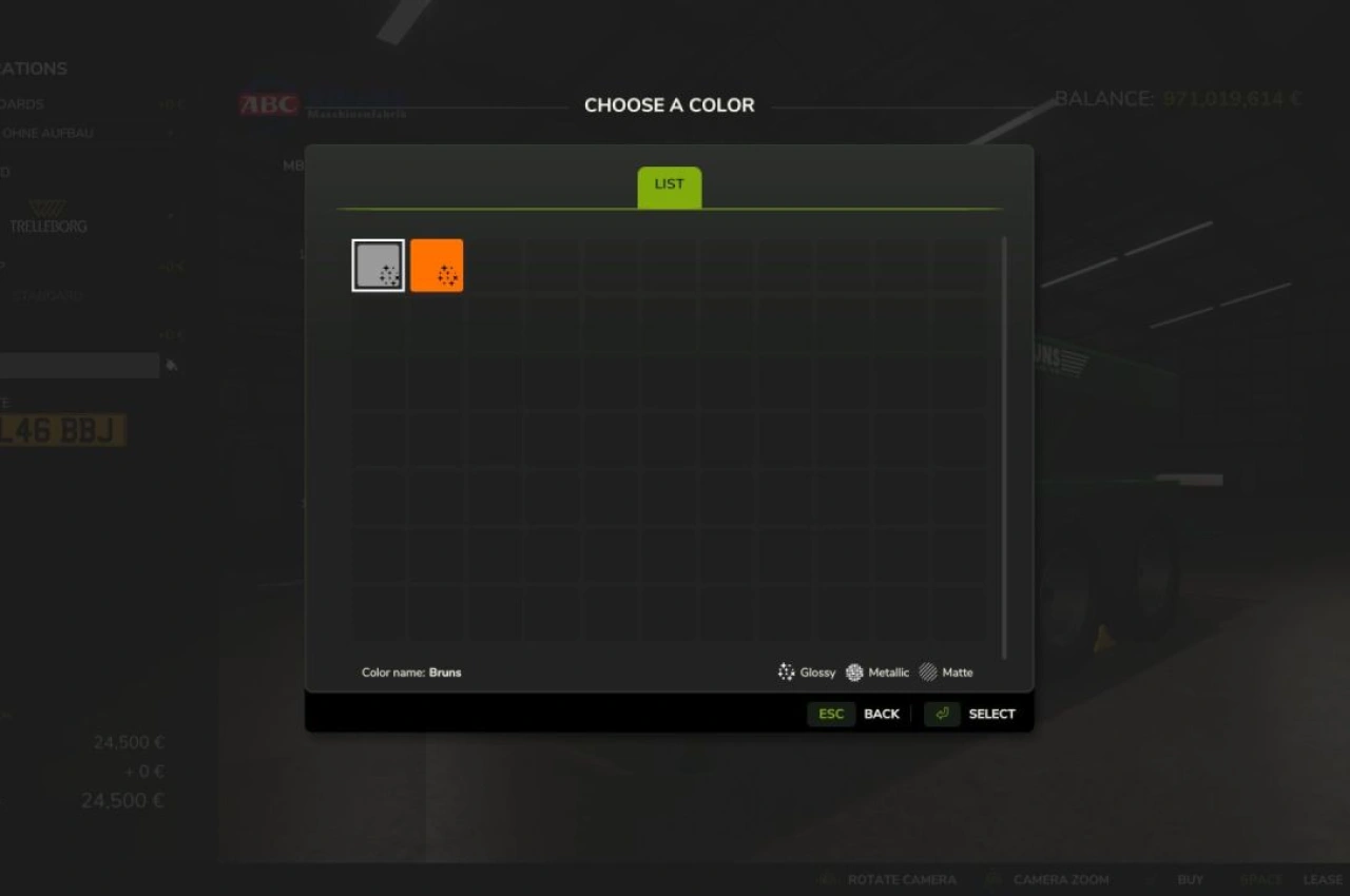 Розкидач гною Bruns MBA-22000 для Farming Simulator 25