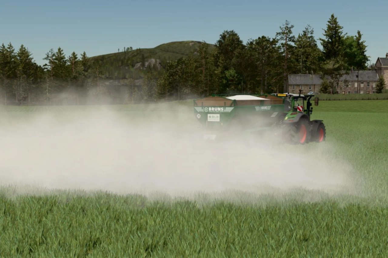 Розкидач гною Bruns MBA-22000 для Farming Simulator 25