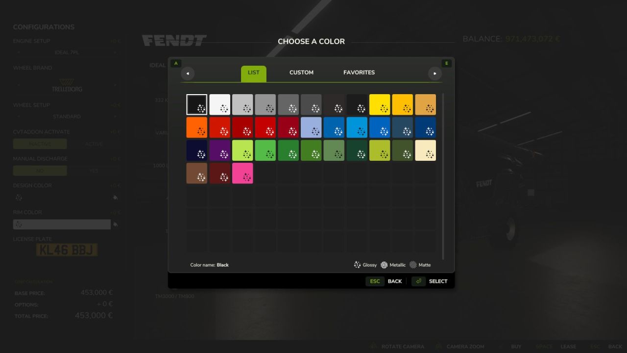 Combine Fendt/MF Ideal Pack for Farming Simulator 25