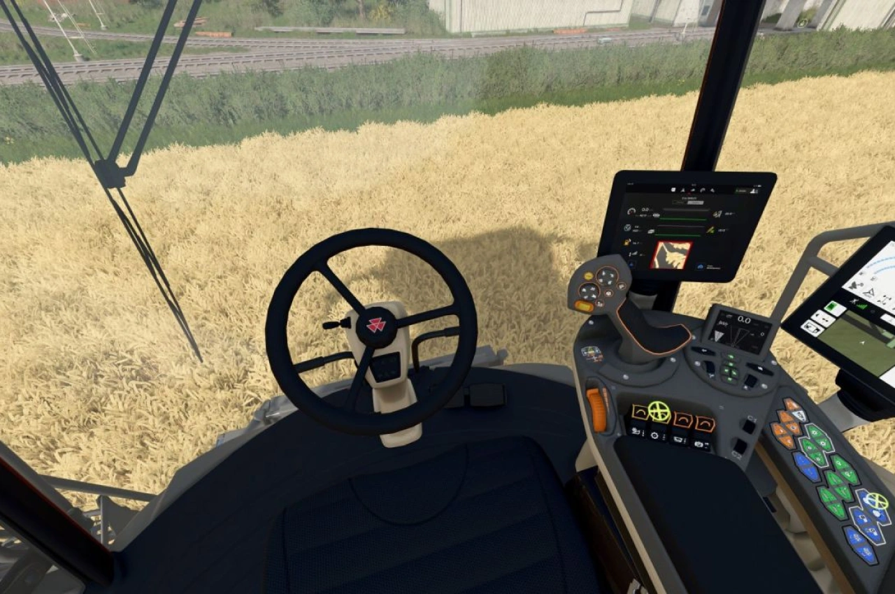 Комбайн Fendt/MF Ideal Pack для Farming Simulator 25