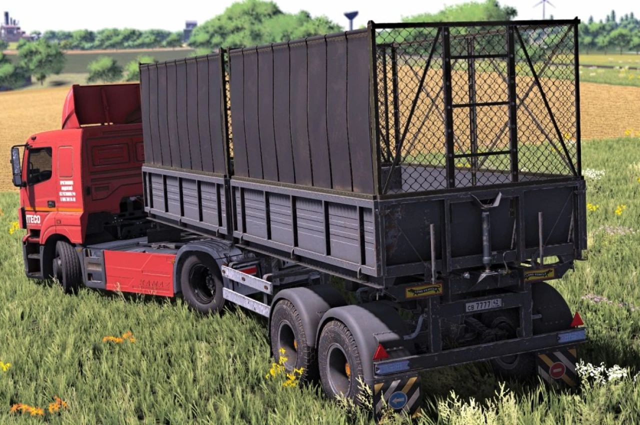 Напівпричіп MMZ для Farming Simulator 22