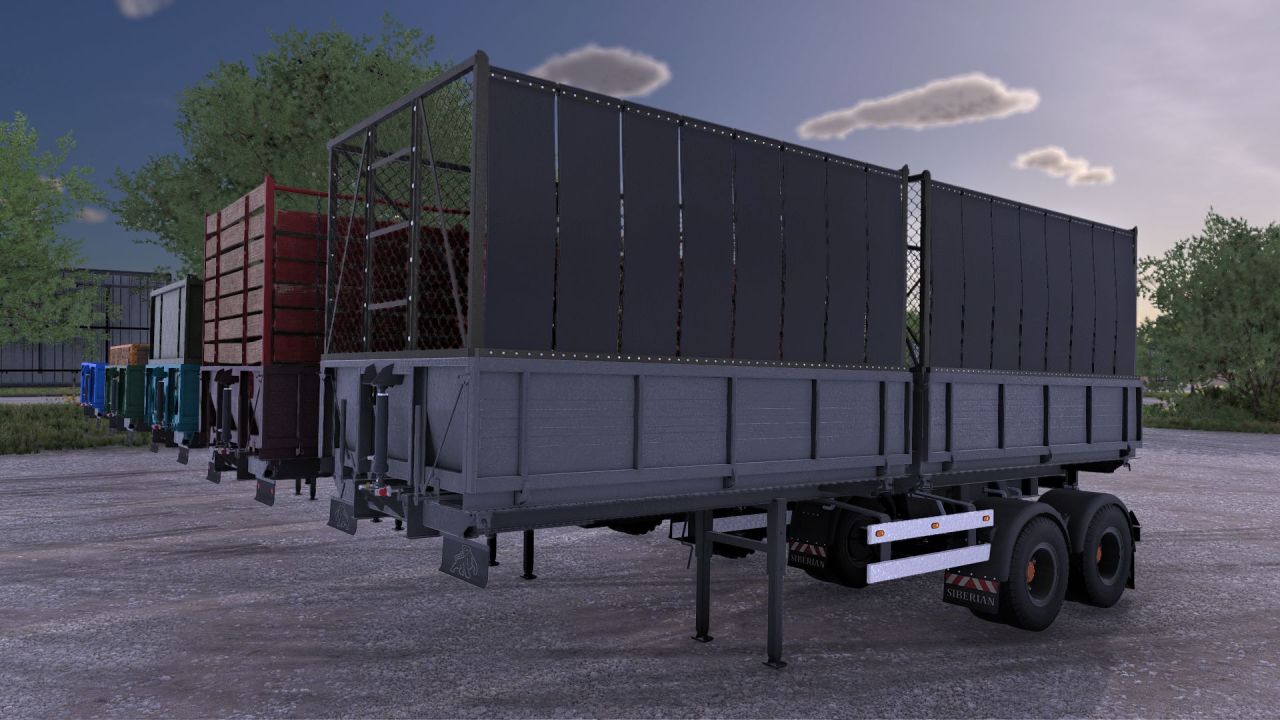 Напівпричіп MMZ для Farming Simulator 22