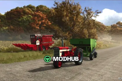 Traktor Farmall C für Farming Simulator 25