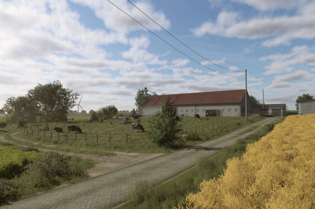 Карта Solek для Farming Simulator 25
