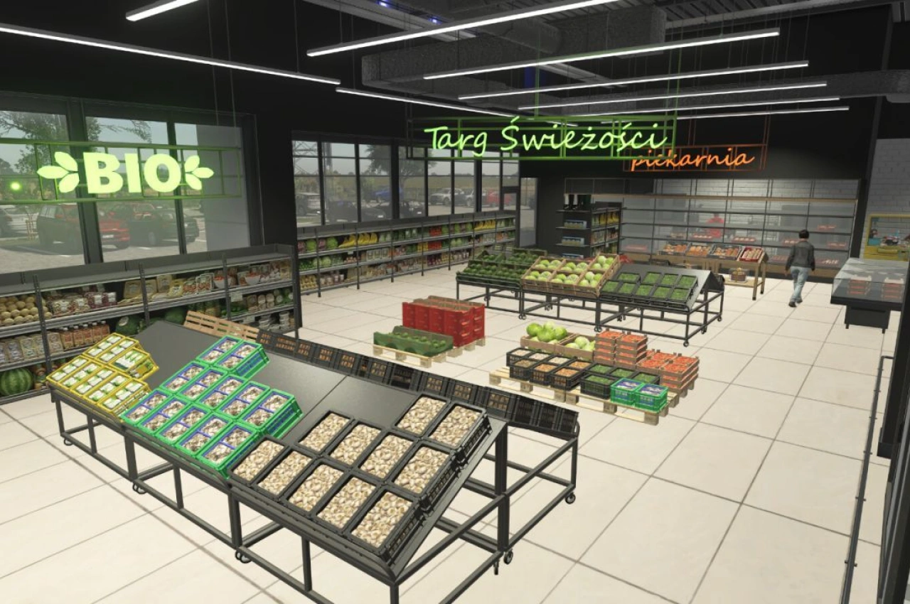 Пакет Carrefour для Farming Simulator 25