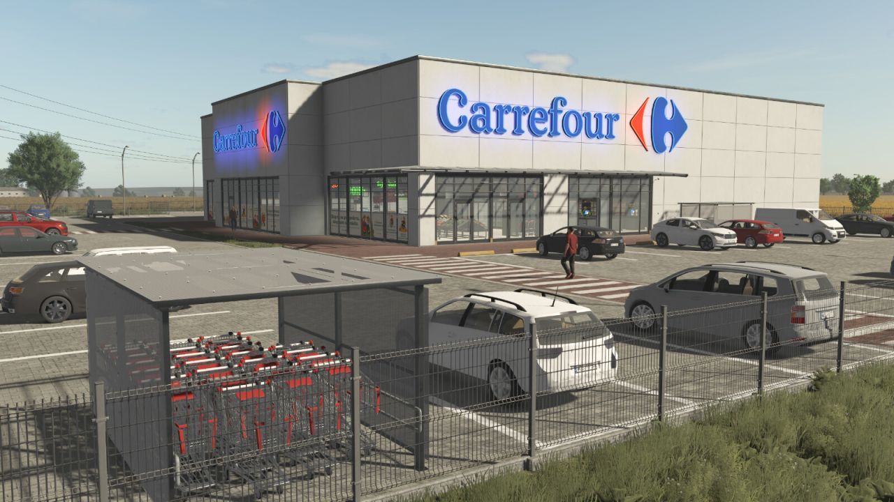 Пакет Carrefour для Farming Simulator 25