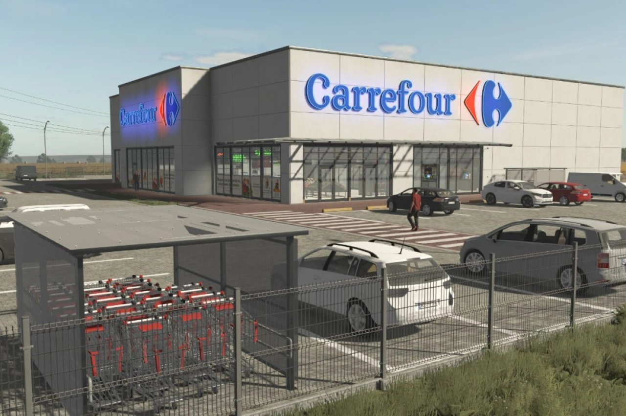 Пакет Carrefour для Farming Simulator 25
