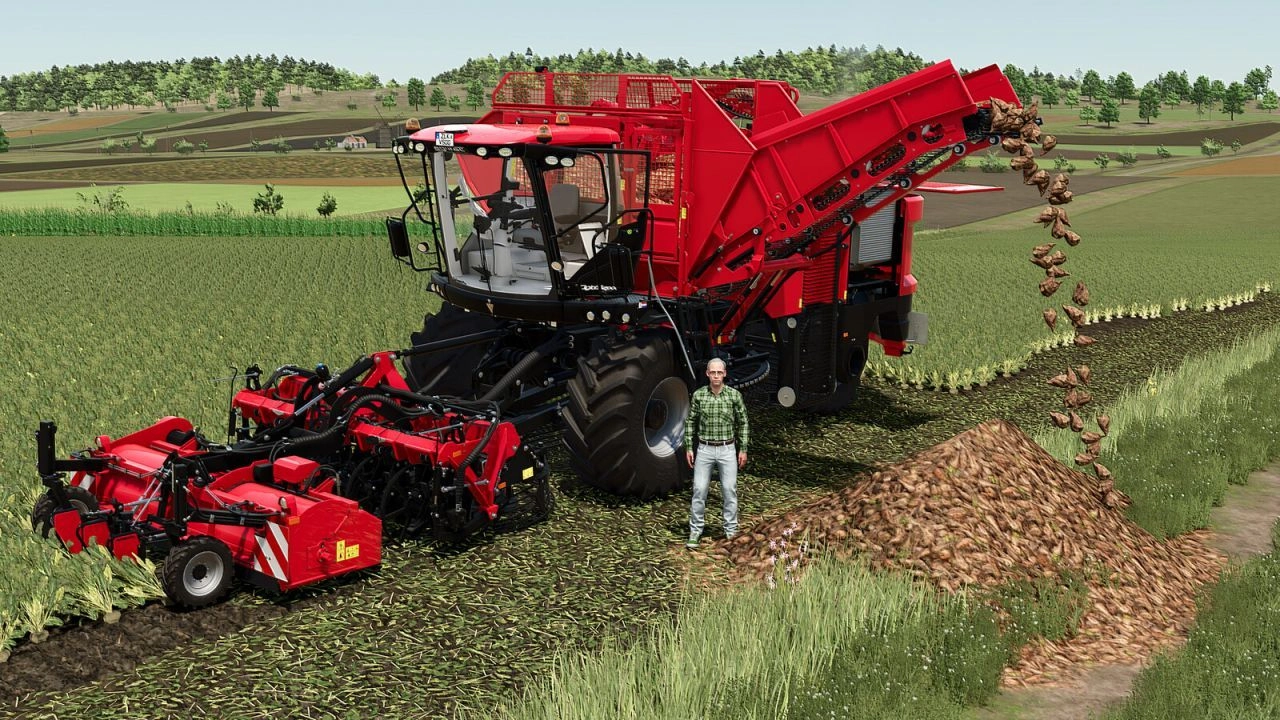 Harvester Agrifac for Farming Simulator 25