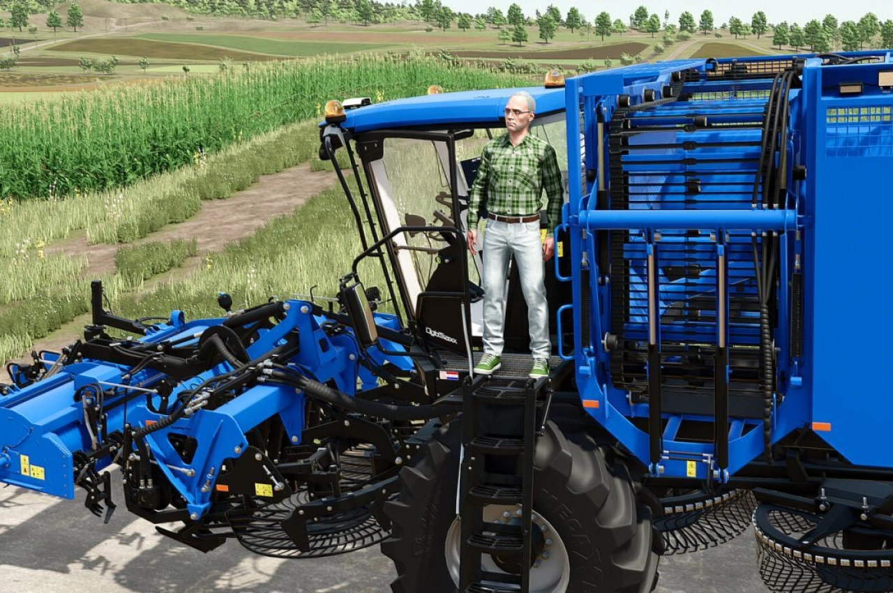 Harvester Agrifac for Farming Simulator 25