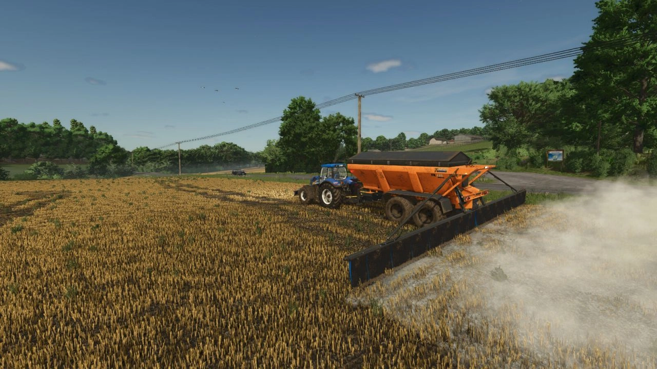 Розкидач добрив LIZARD FK Intense для Farming Simulator 25