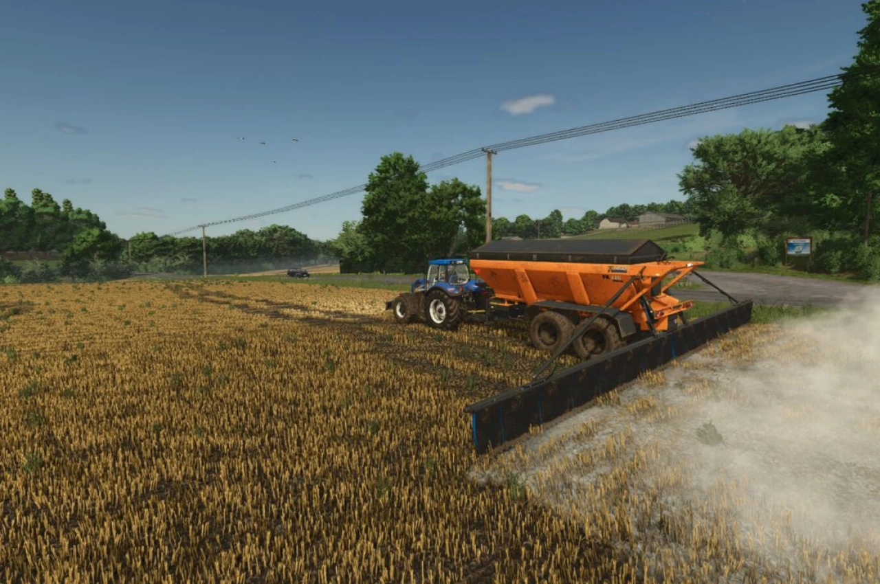 Розкидач добрив LIZARD FK Intense для Farming Simulator 25
