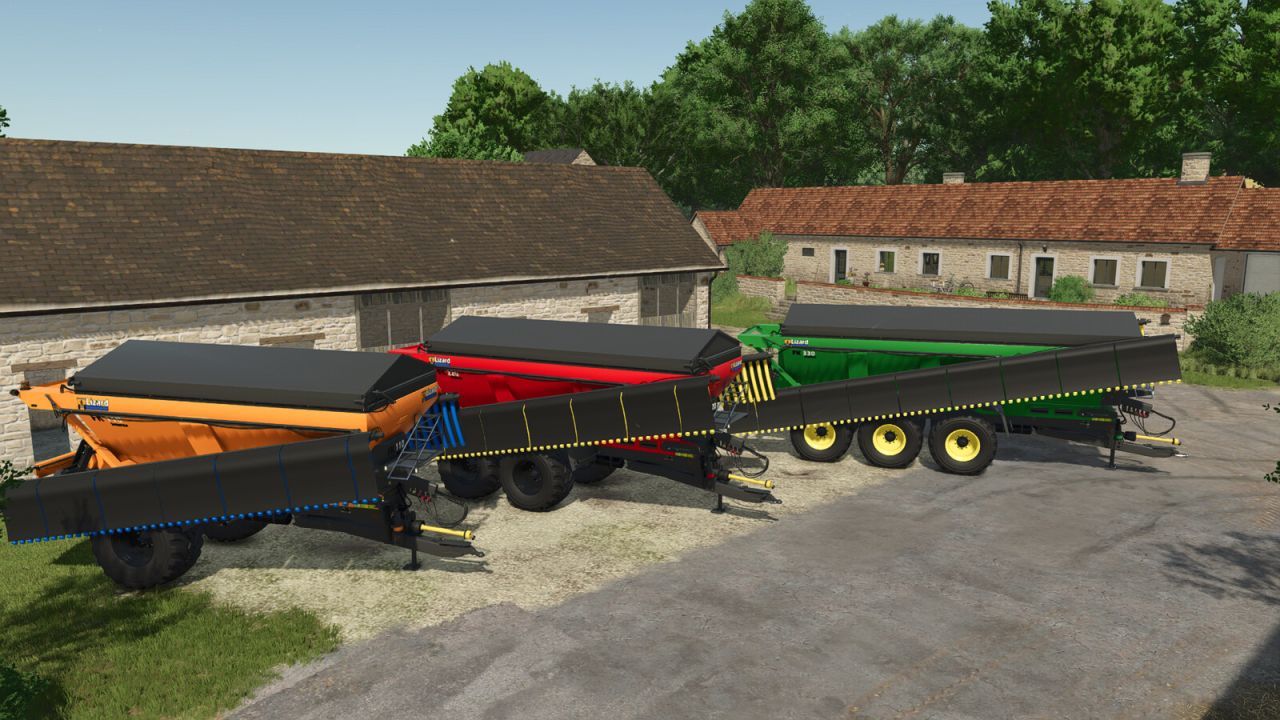 Розкидач добрив LIZARD FK Intense для Farming Simulator 25