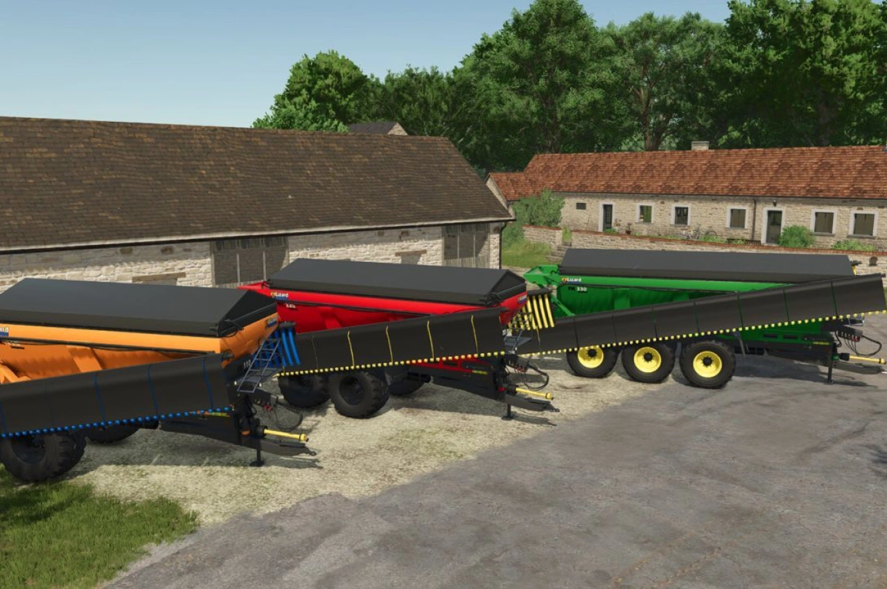 Розкидач добрив LIZARD FK Intense для Farming Simulator 25