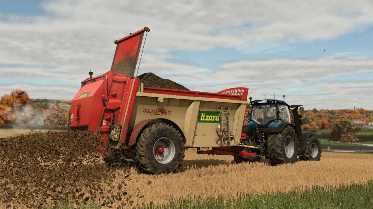 Rozrzutnik obornika Lizard Goliath 54s17 do Farming Simulator 25