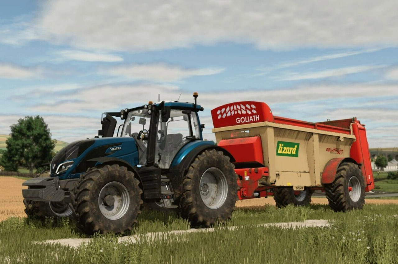 Rozrzutnik obornika Lizard Goliath 54s17 do Farming Simulator 25