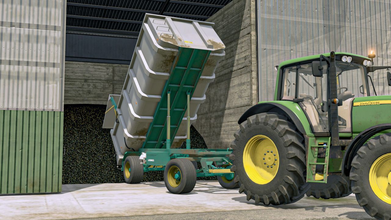 Причіп Lizard Stainless Tipping Trailer Pack для Farming Simulator 25