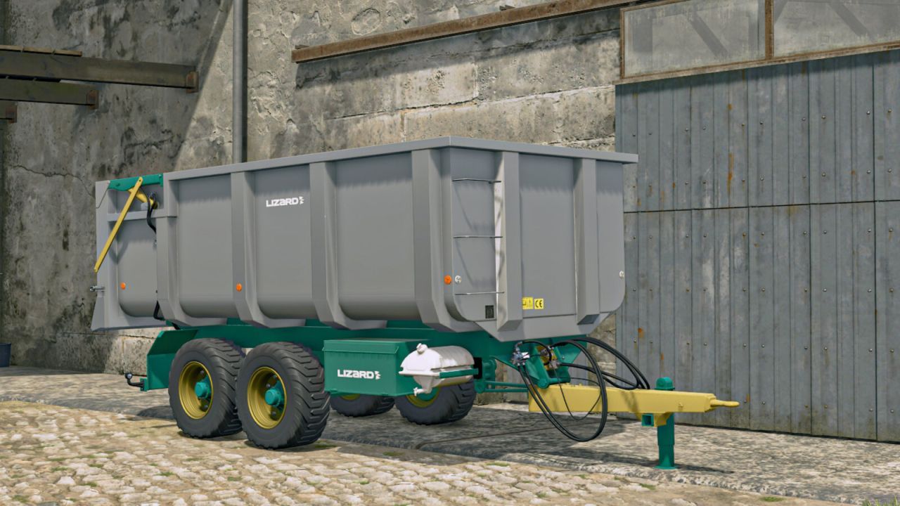 Причіп Lizard Stainless Tipping Trailer Pack для Farming Simulator 25