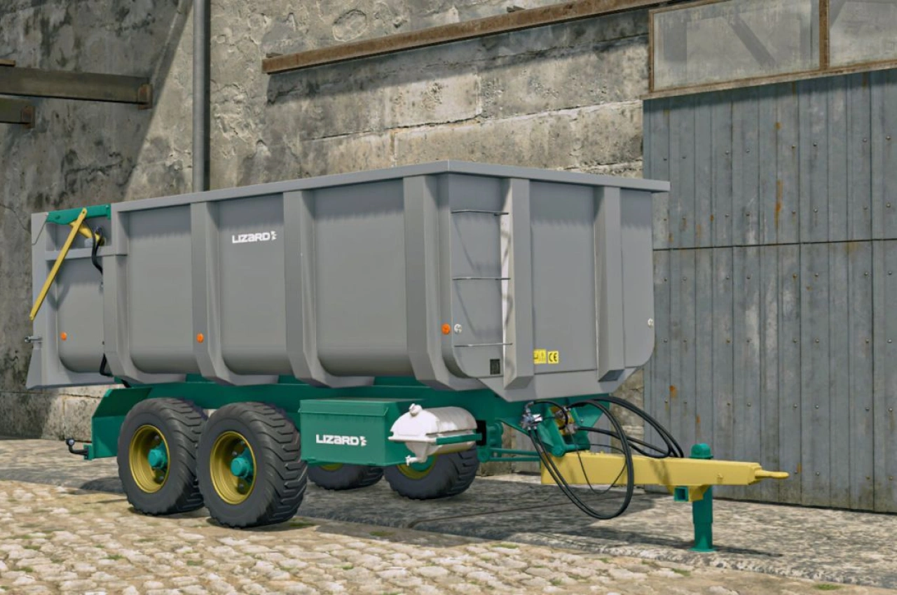 Причіп Lizard Stainless Tipping Trailer Pack для Farming Simulator 25