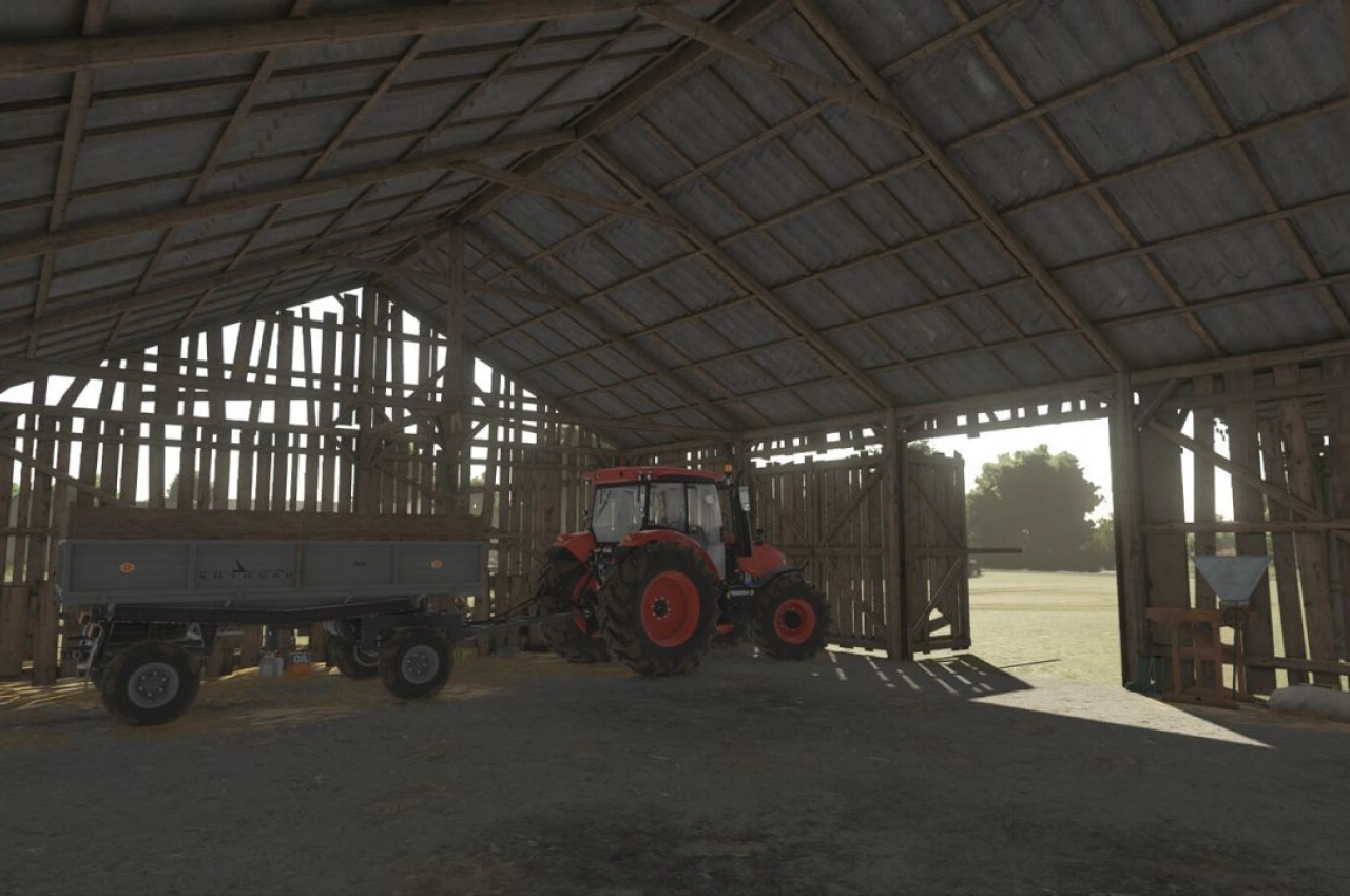 Склад з сараями для Farming Simulator 25