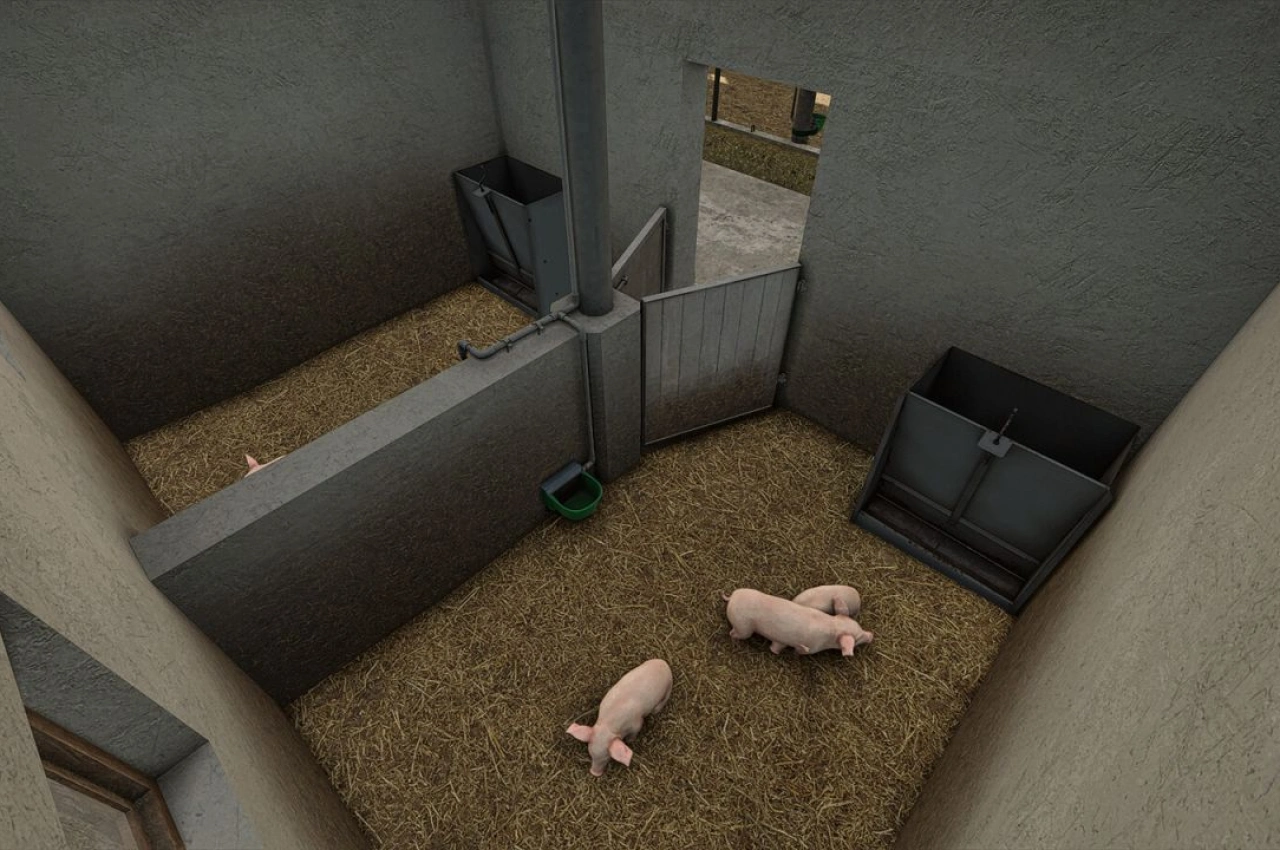 Сарай для корів для Farming Simulator 25