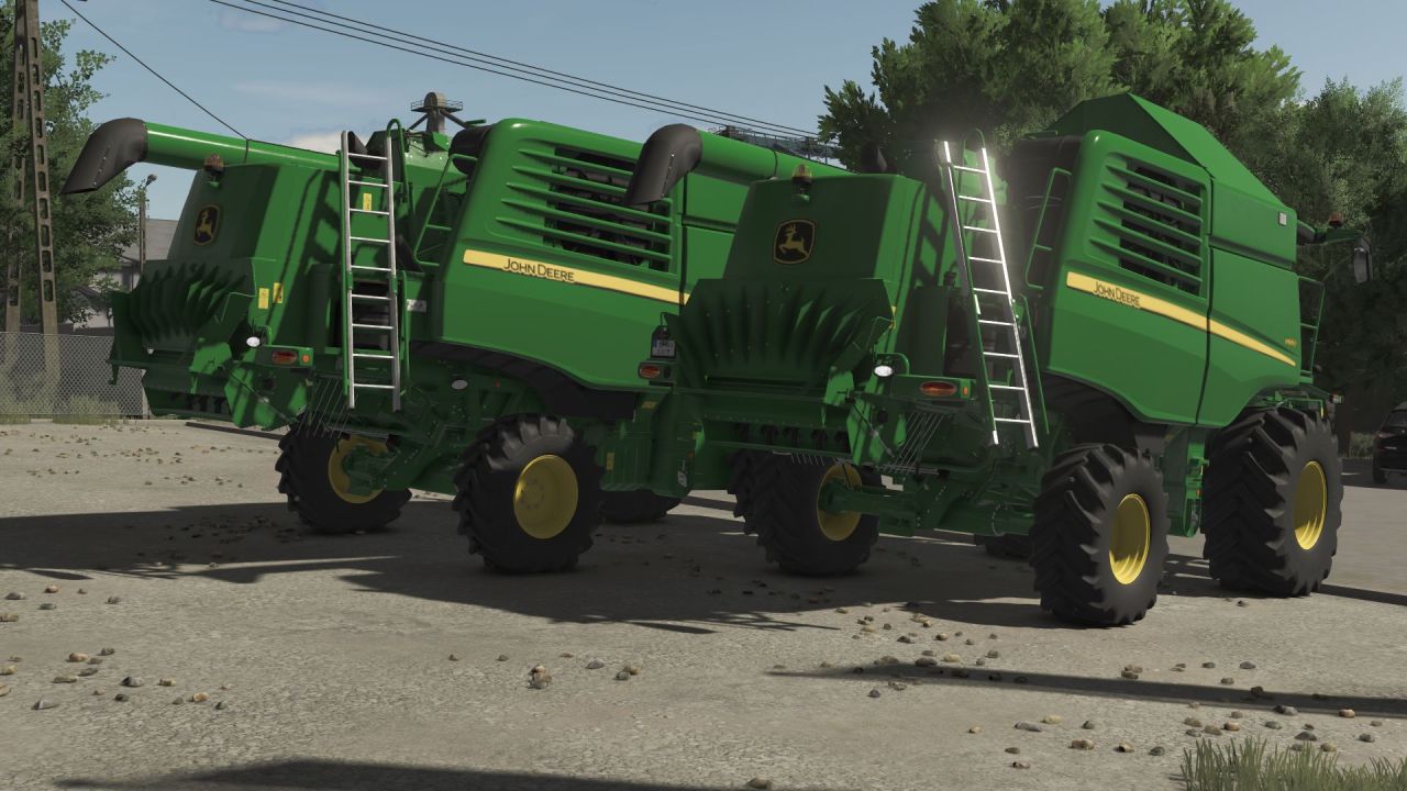 Potężny Kombajn John Deere W Series (W540–W660) z Żniwiarką 625X do FS25