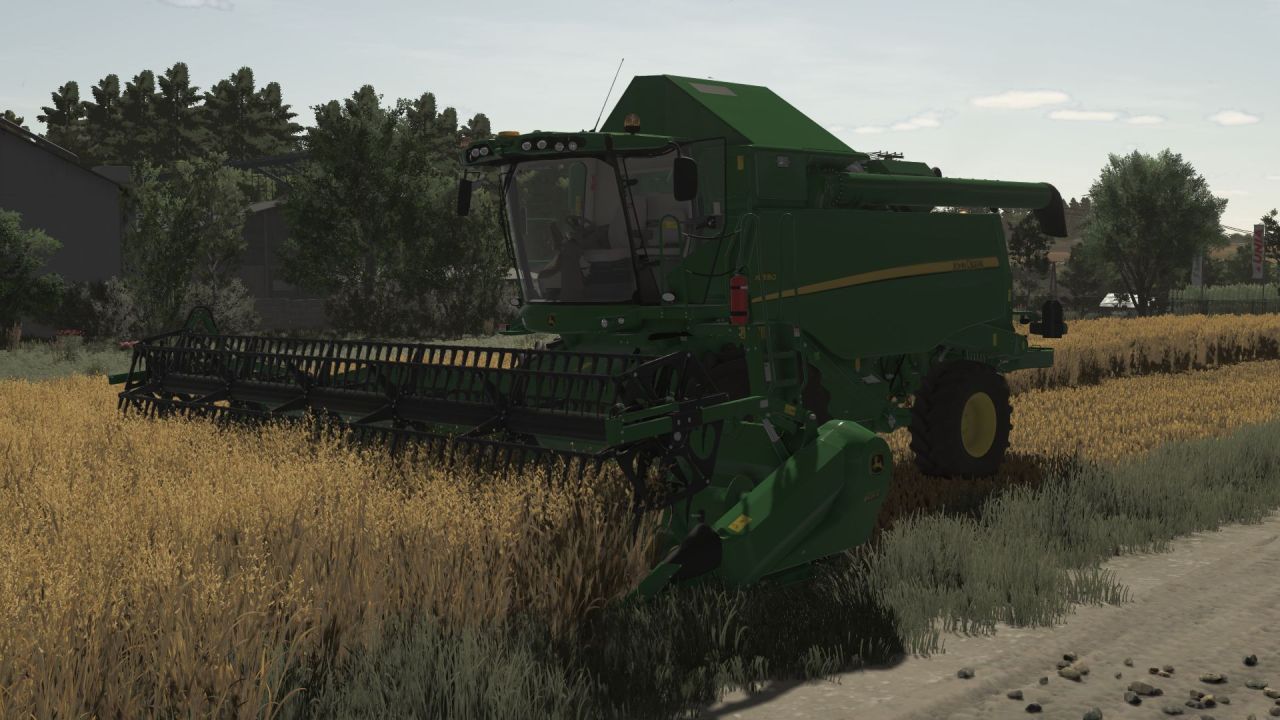 Potężny Kombajn John Deere W Series (W540–W660) z Żniwiarką 625X do FS25