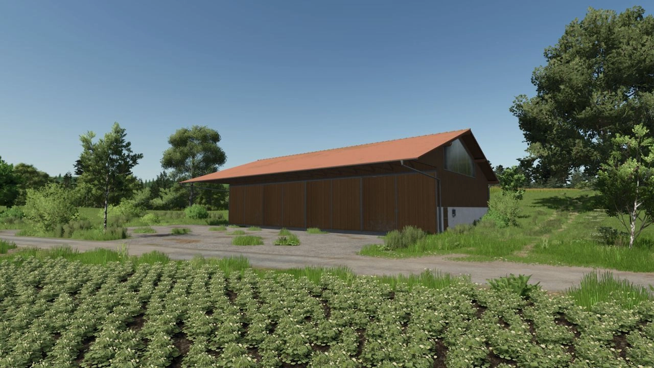 Сучасний машинний зал для Farming Simulator 25