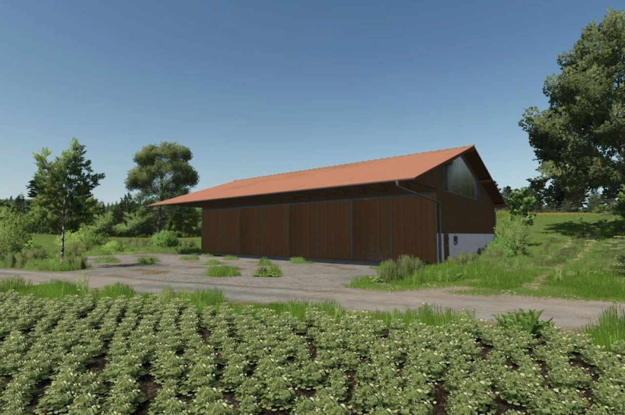 Сучасний машинний зал для Farming Simulator 25