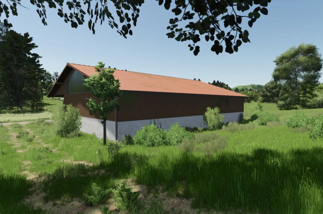 Сучасний машинний зал для Farming Simulator 25