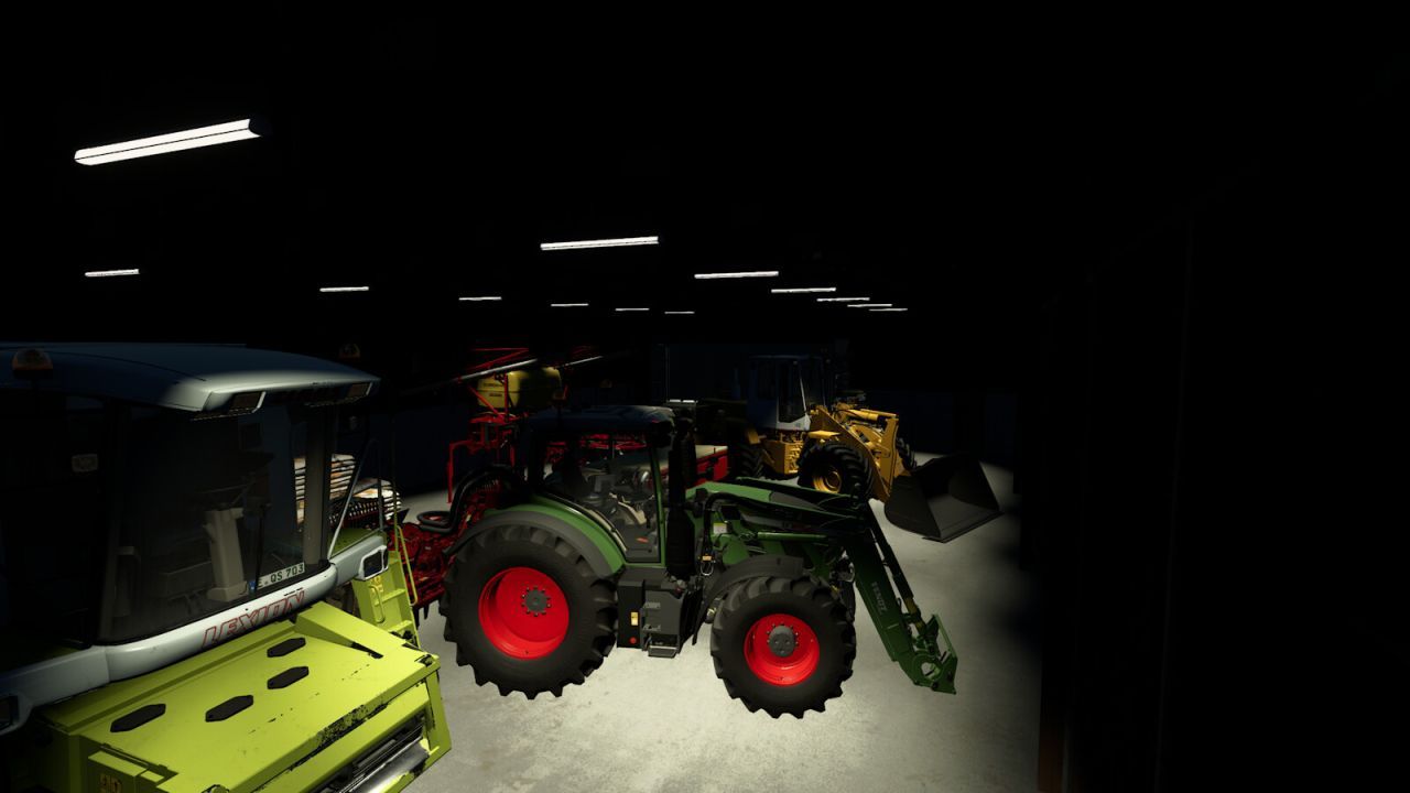 Сучасний машинний зал для Farming Simulator 25