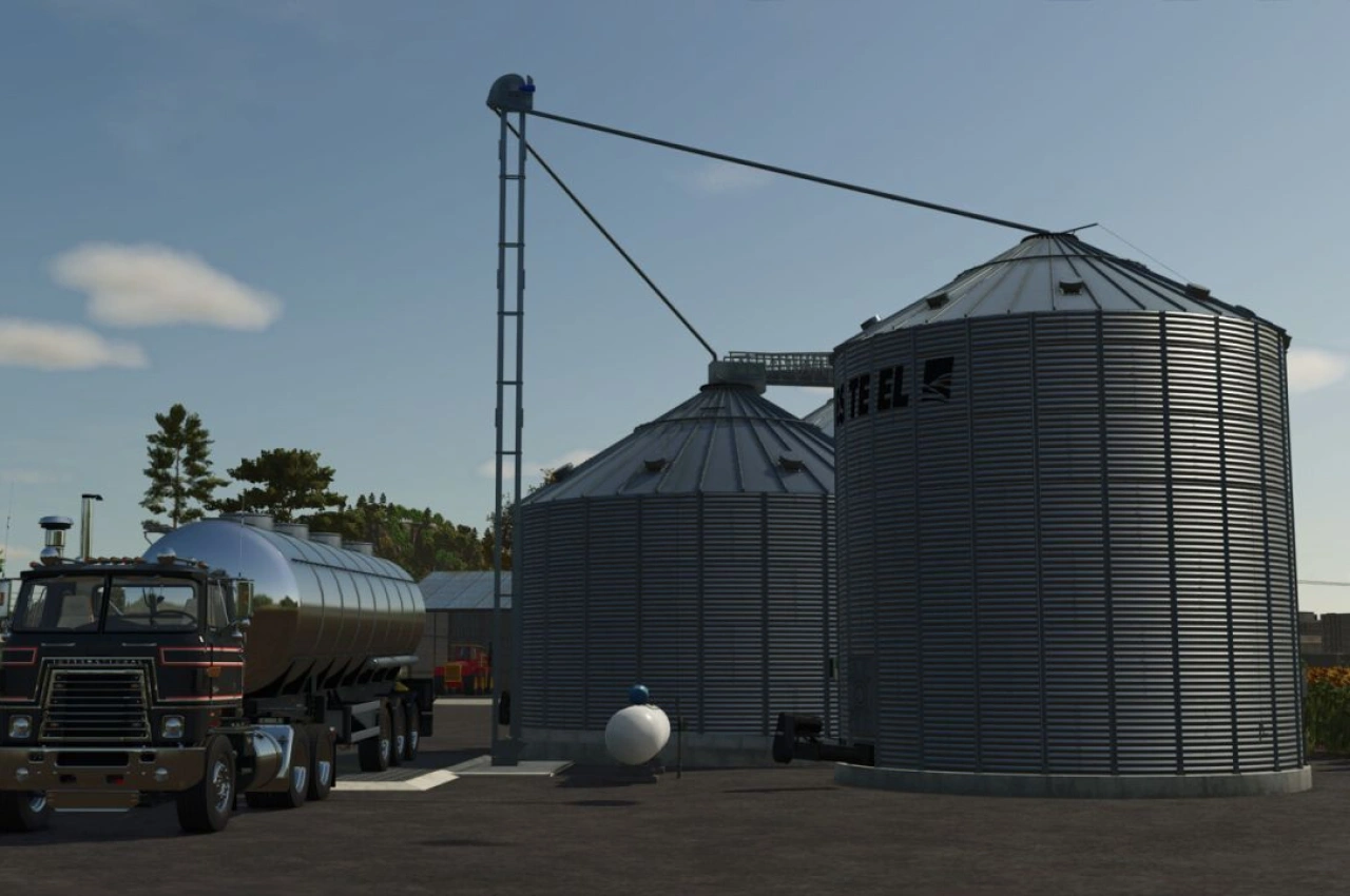 Система силосів AGI Westeel для Farming Simulator 25