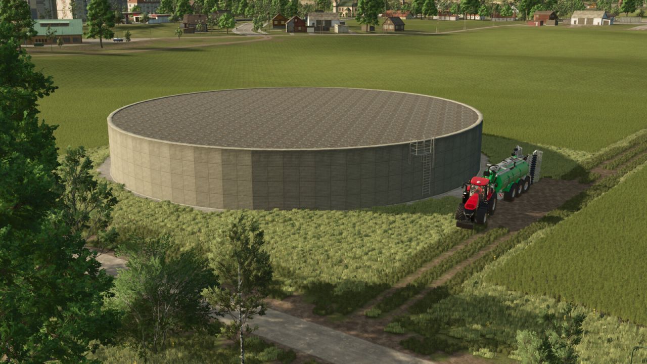 Силос для рідкого гною та дигестату для Farming Simulator 25