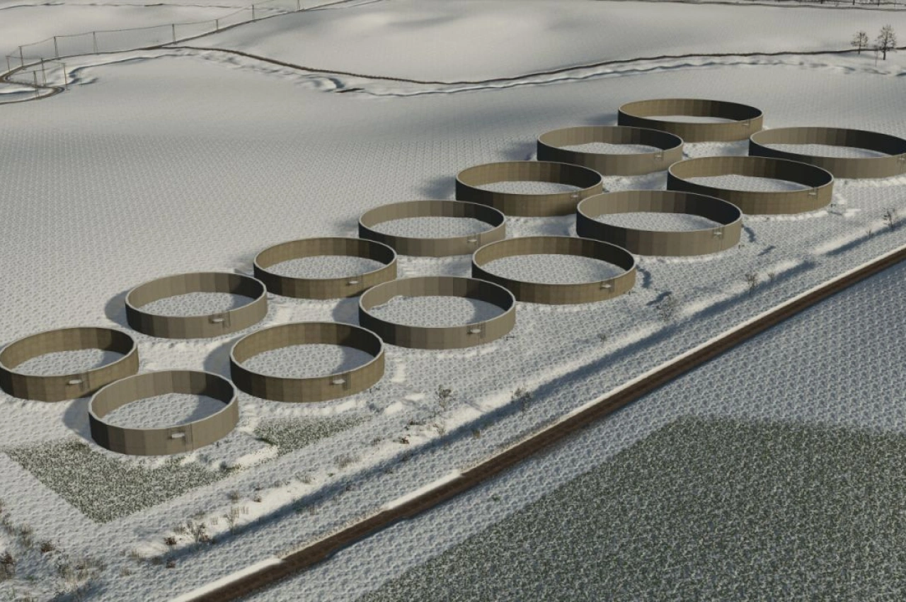 Силос для рідкого гною та дигестату для Farming Simulator 25