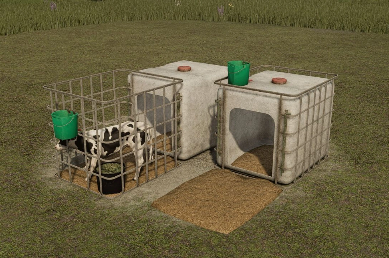 Іглу для телят для Farming Simulator 25