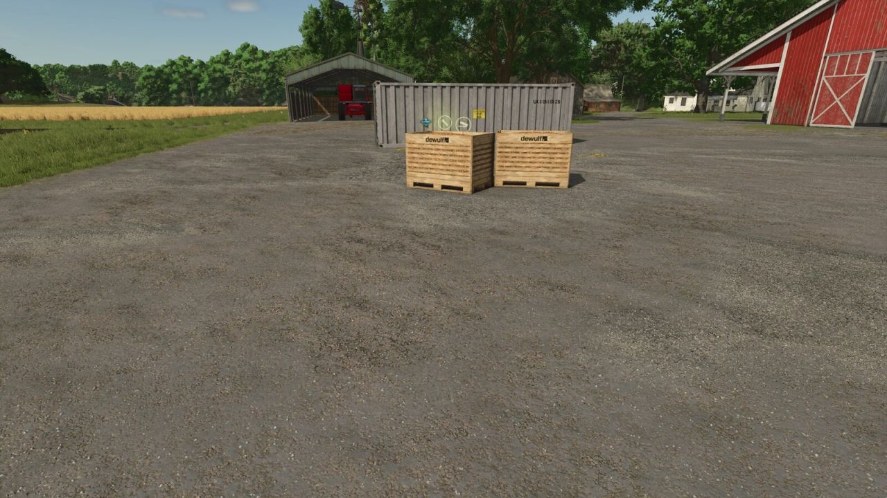 Gemüsecontainer für Farming Simulator 25