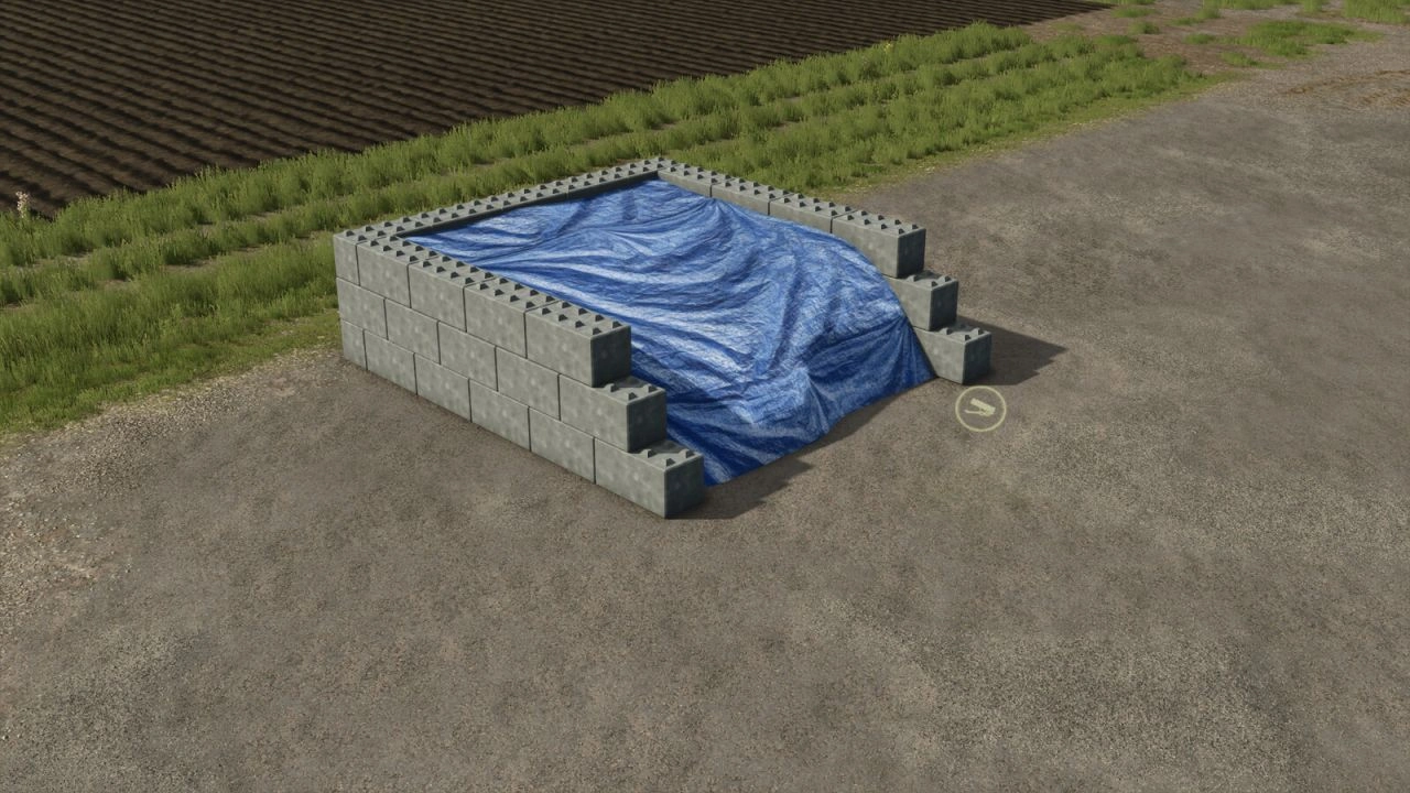 Універсальний бункер для продажу для Farming Simulator 25