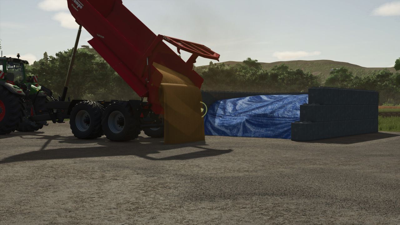 Універсальний бункер для продажу для Farming Simulator 25