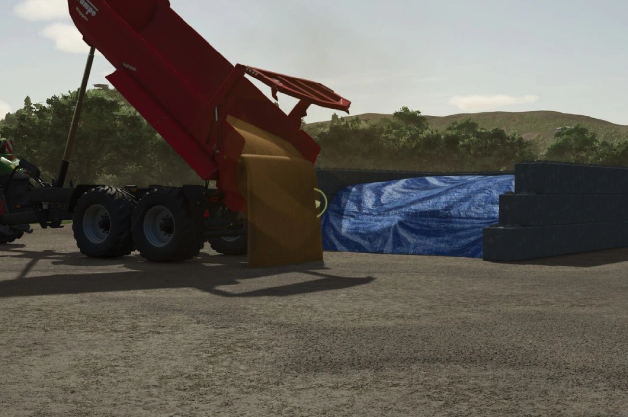 Універсальний бункер для продажу для Farming Simulator 25