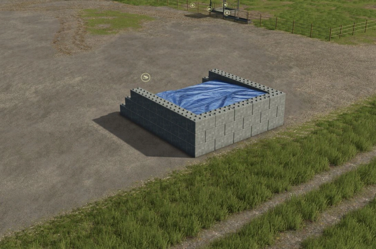 Універсальний бункер для продажу для Farming Simulator 25