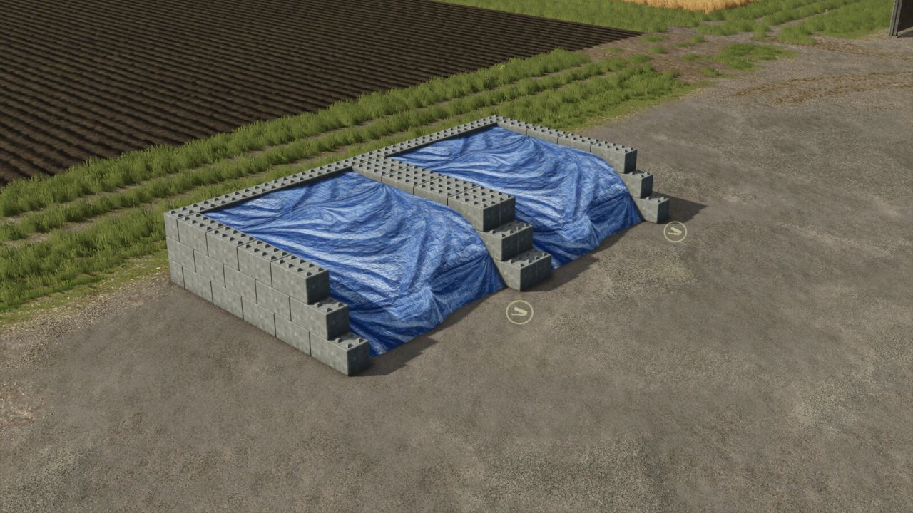 Універсальний бункер для продажу для Farming Simulator 25