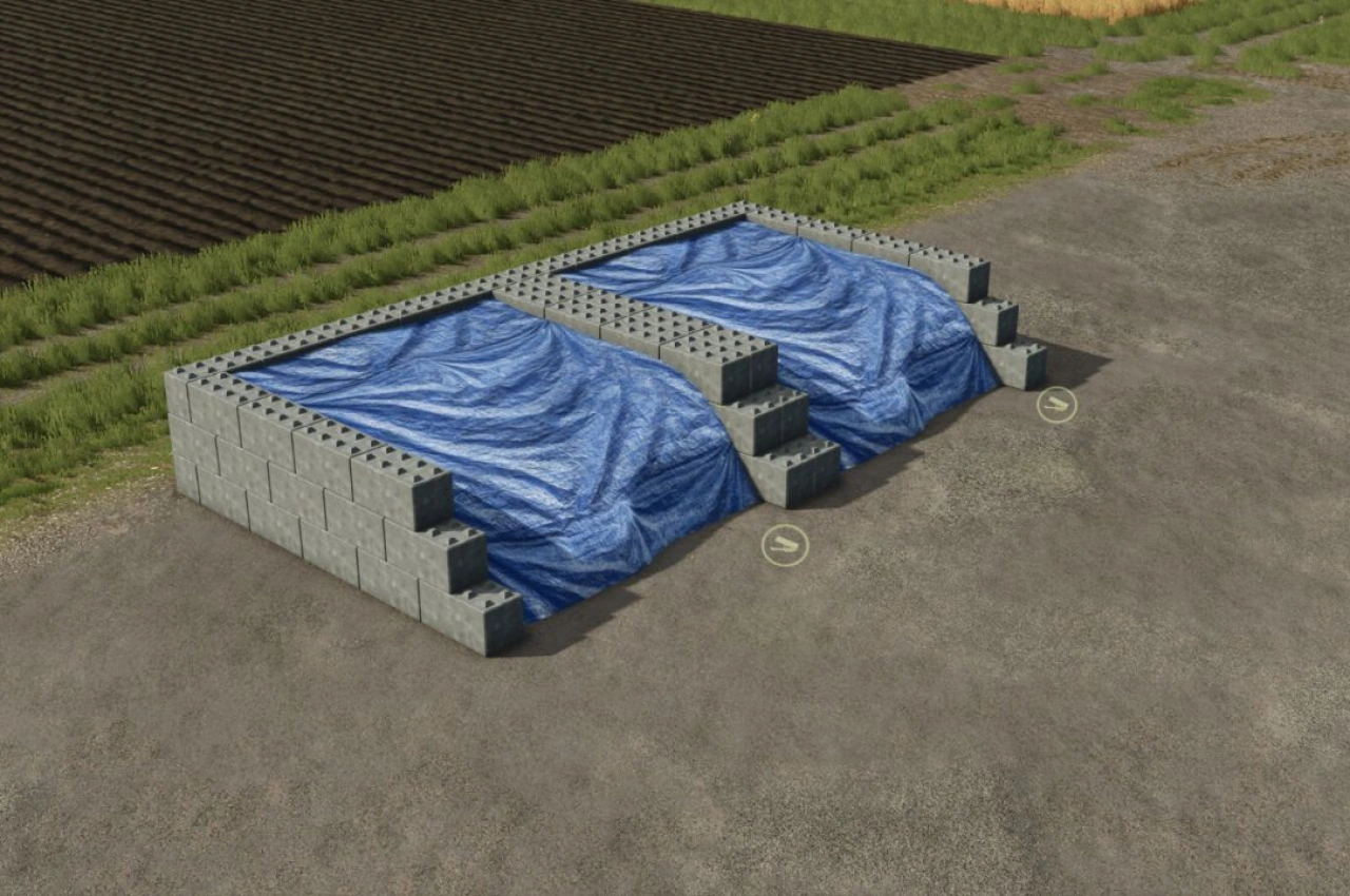 Універсальний бункер для продажу для Farming Simulator 25