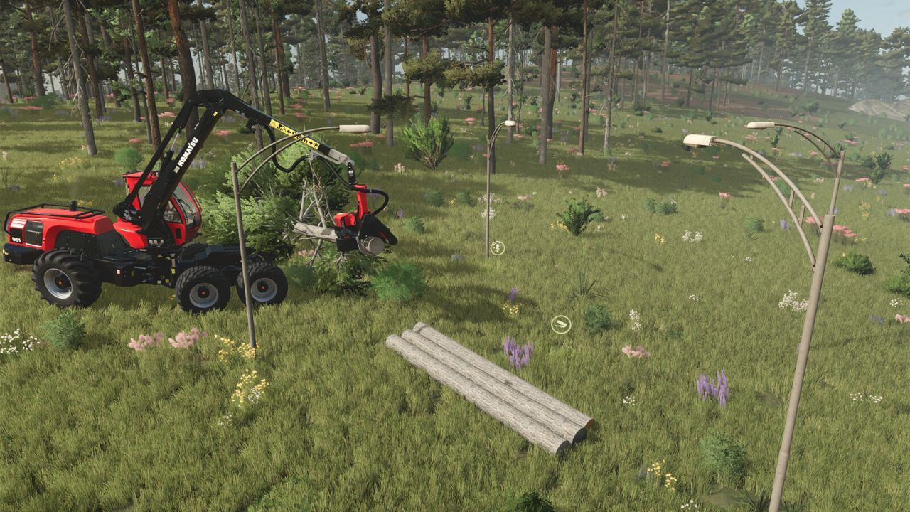 Купівельник деревини для Farming Simulator 25