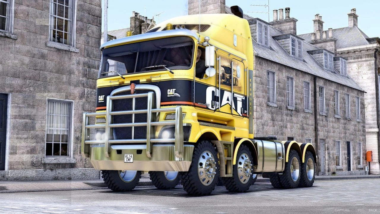 Вантажівка Kenworth K200 Extended для Farming Simulator 25