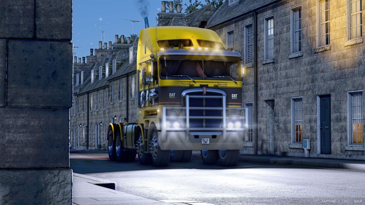 Вантажівка Kenworth K200 Extended для Farming Simulator 25