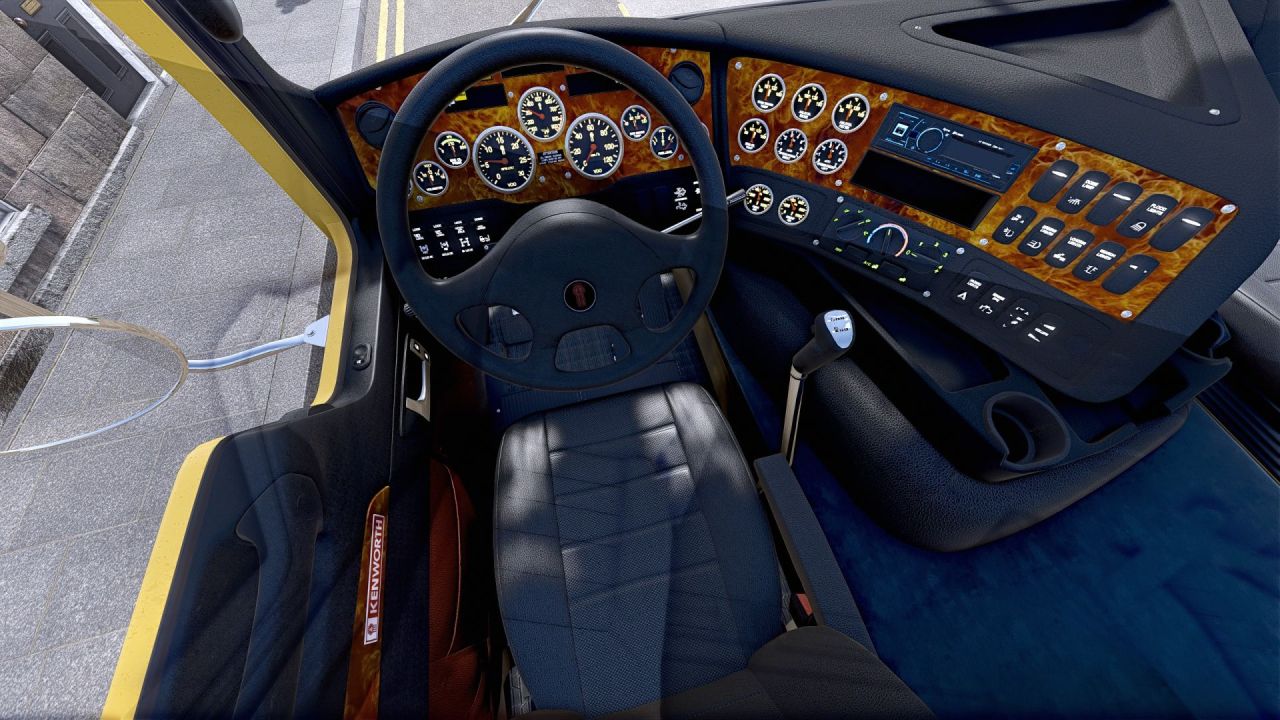Вантажівка Kenworth K200 Extended для Farming Simulator 25