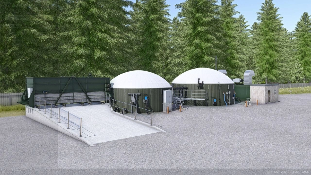Biogazownia BGA 99kw do Farming Simulator 25